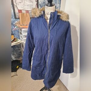 Gap parka sherpa jacket